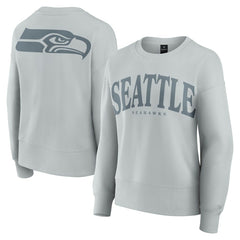 Fanatics Seattle Seahawks Women's Elements Pullover Sweatshirt Gray