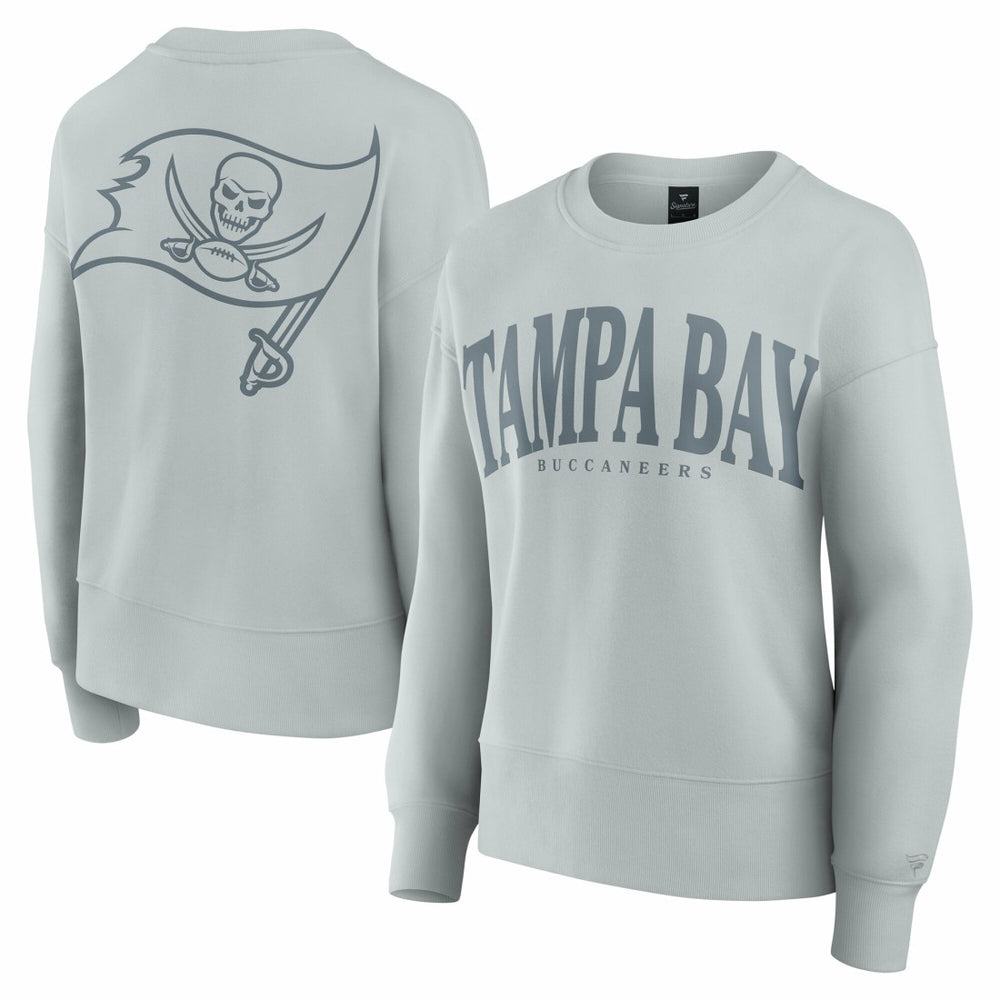 Fanatics Tampa Bay Buccaneers Women's Elements Pullover Sweatshirt Gray