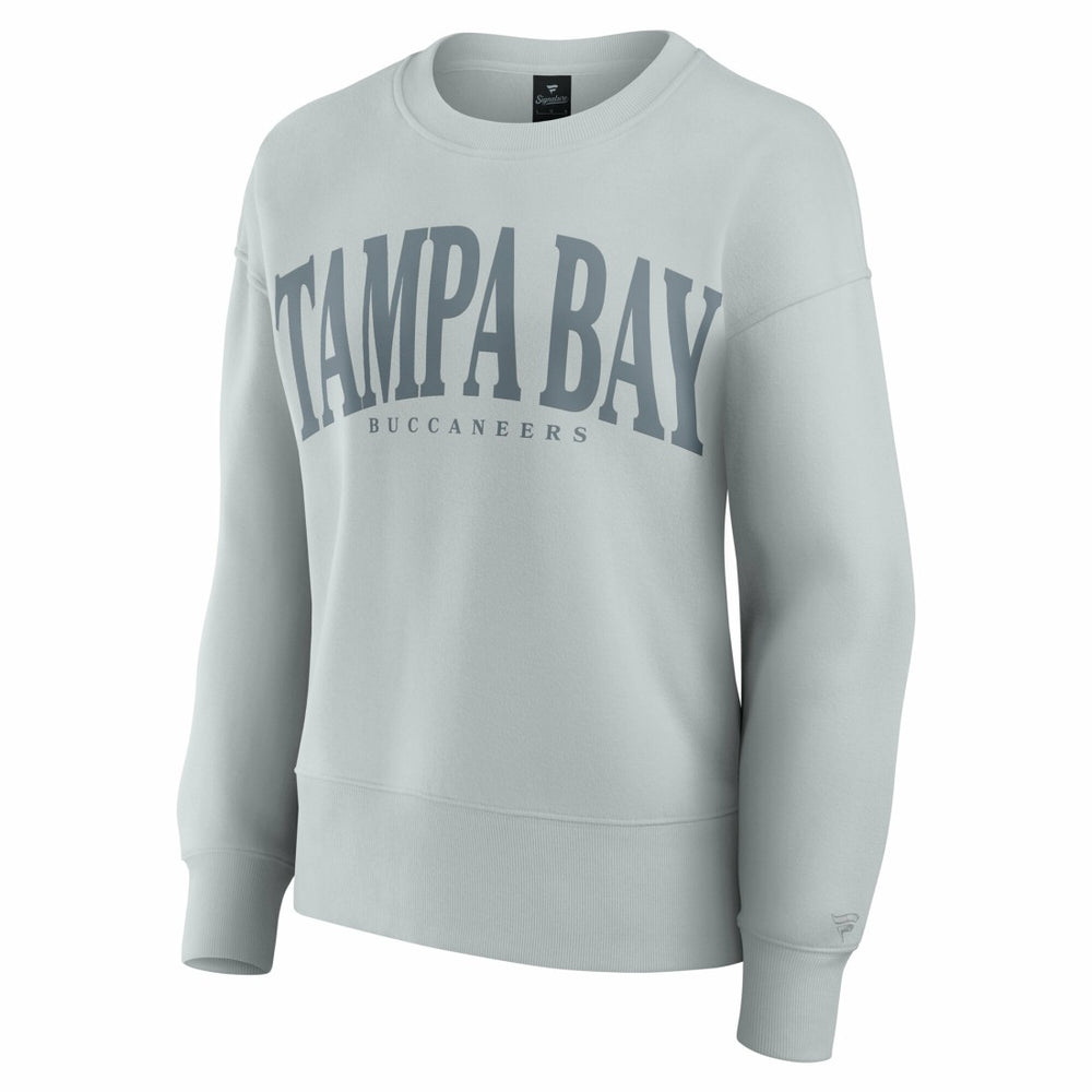 Fanatics Tampa Bay Buccaneers Women's Elements Pullover Sweatshirt Gray