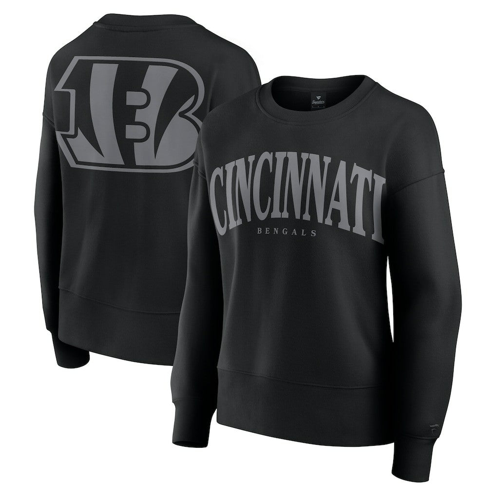 Fanatics Cincinnati Bengals Women's Elements Pullover Sweatshirt Black
