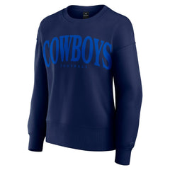 Fanatics Dallas Cowboys Women's Elements Pullover Sweatshirt Navy