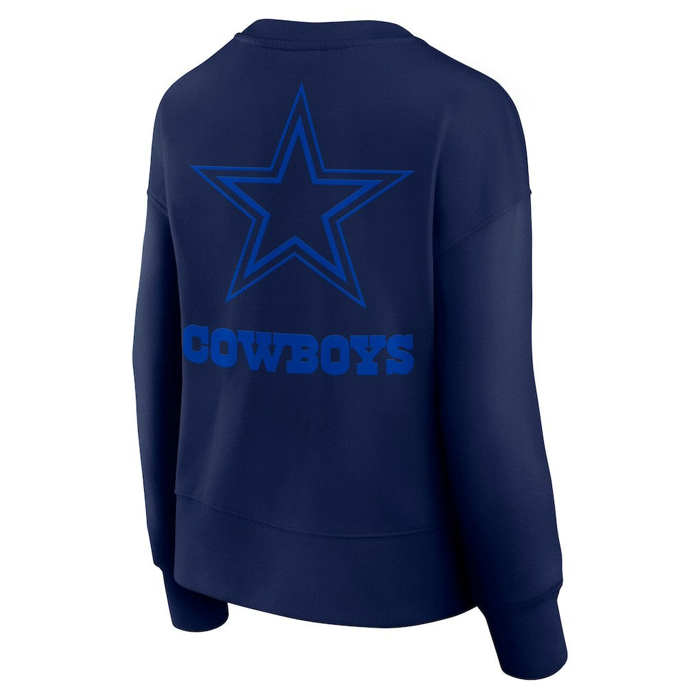 Fanatics Dallas Cowboys Women's Elements Pullover Sweatshirt Navy