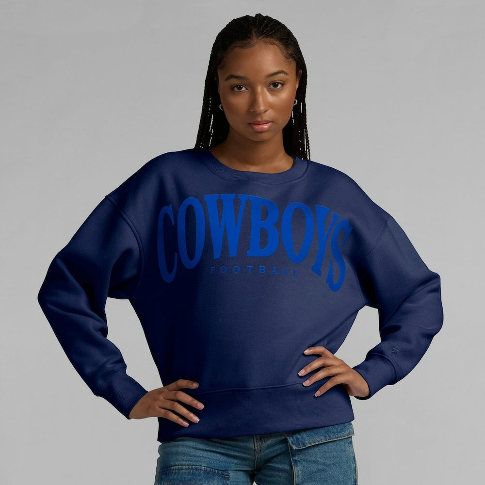 Fanatics Dallas Cowboys Women's Elements Pullover Sweatshirt Navy
