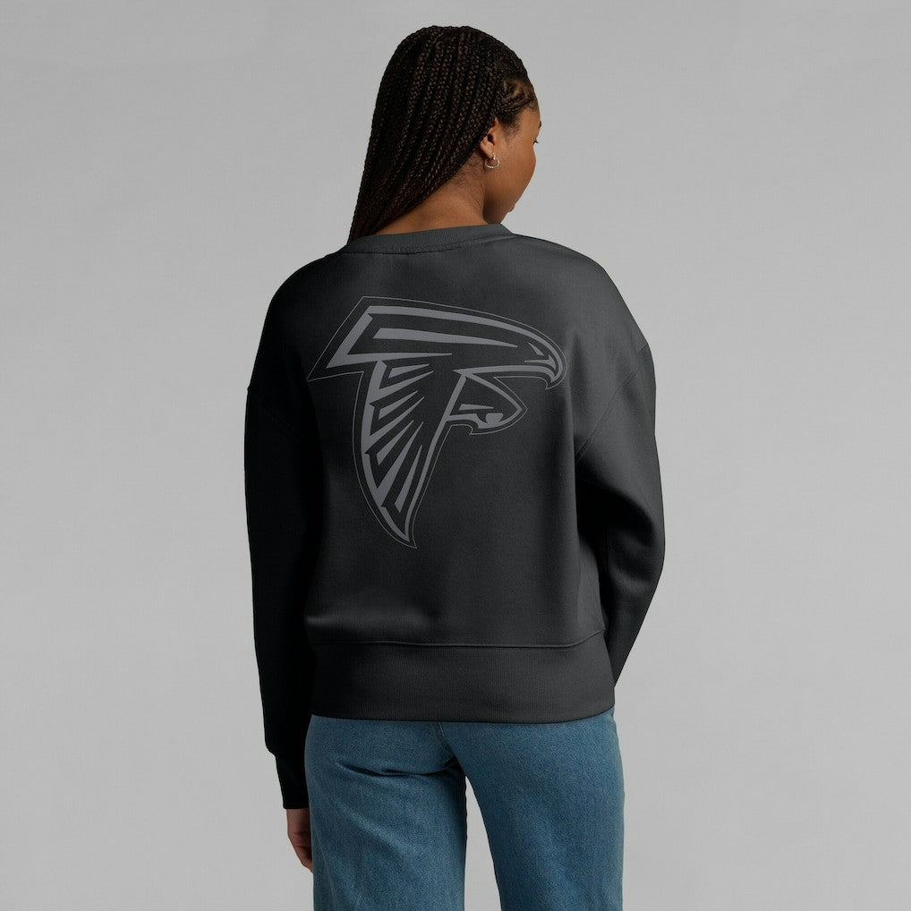 Fanatics Atlanta Falcons Women's Elements Pullover Sweatshirt Black