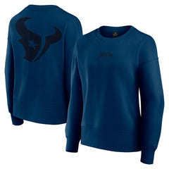Fanatics Houston Texans Women's Elements Pullover Sweatshirt Navy