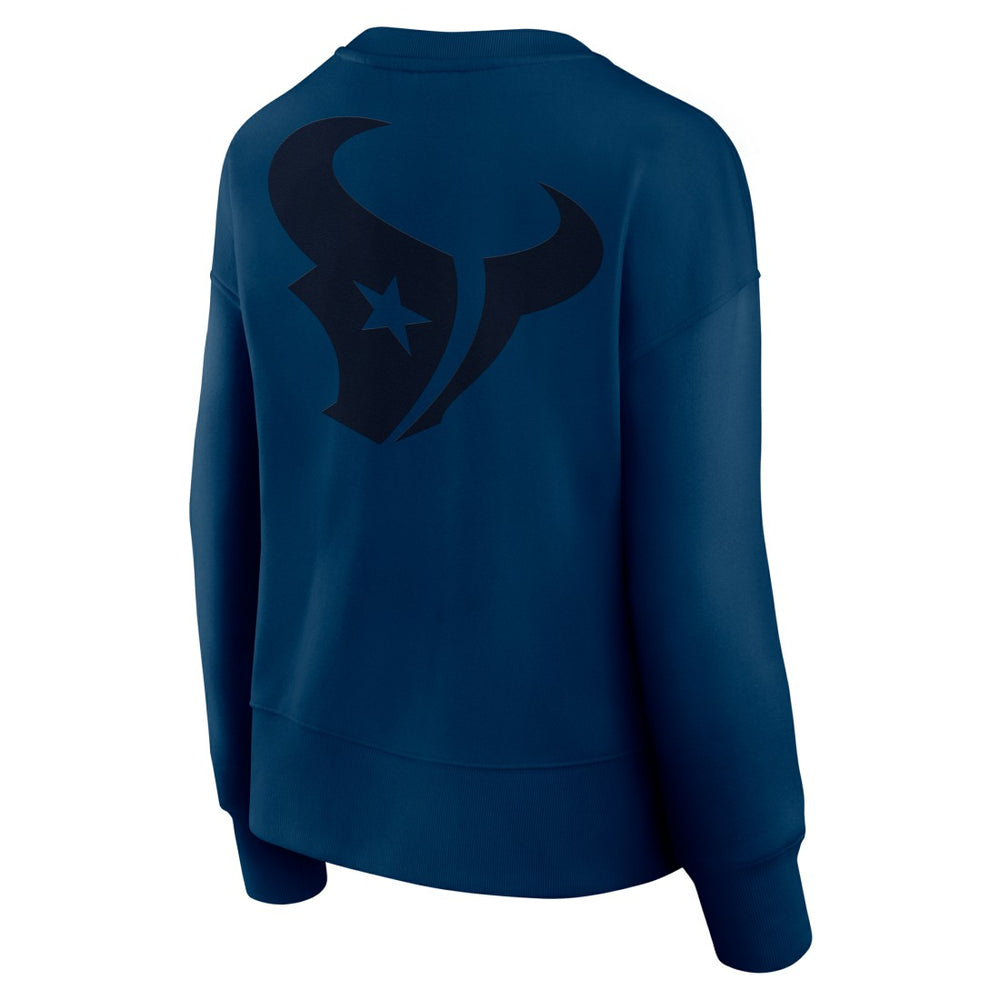 Fanatics Houston Texans Women's Elements Pullover Sweatshirt Navy