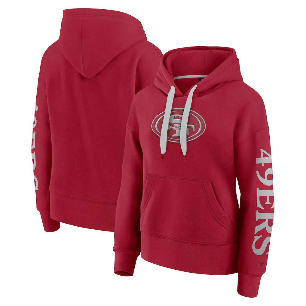 Fanatics San Francisco 49ers Women's Elements Next Pullover Hoodie Scarlet