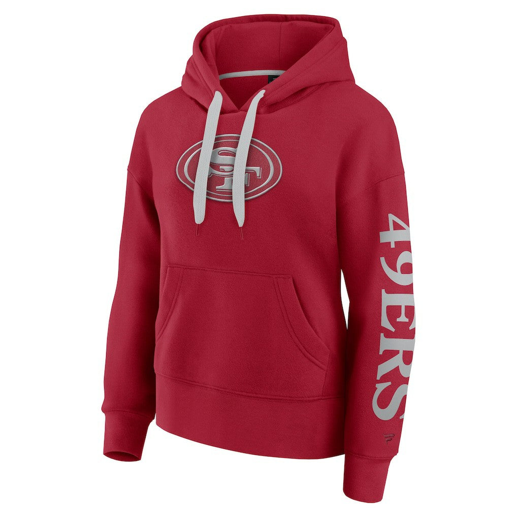 Fanatics San Francisco 49ers Women's Elements Next Pullover Hoodie Scarlet