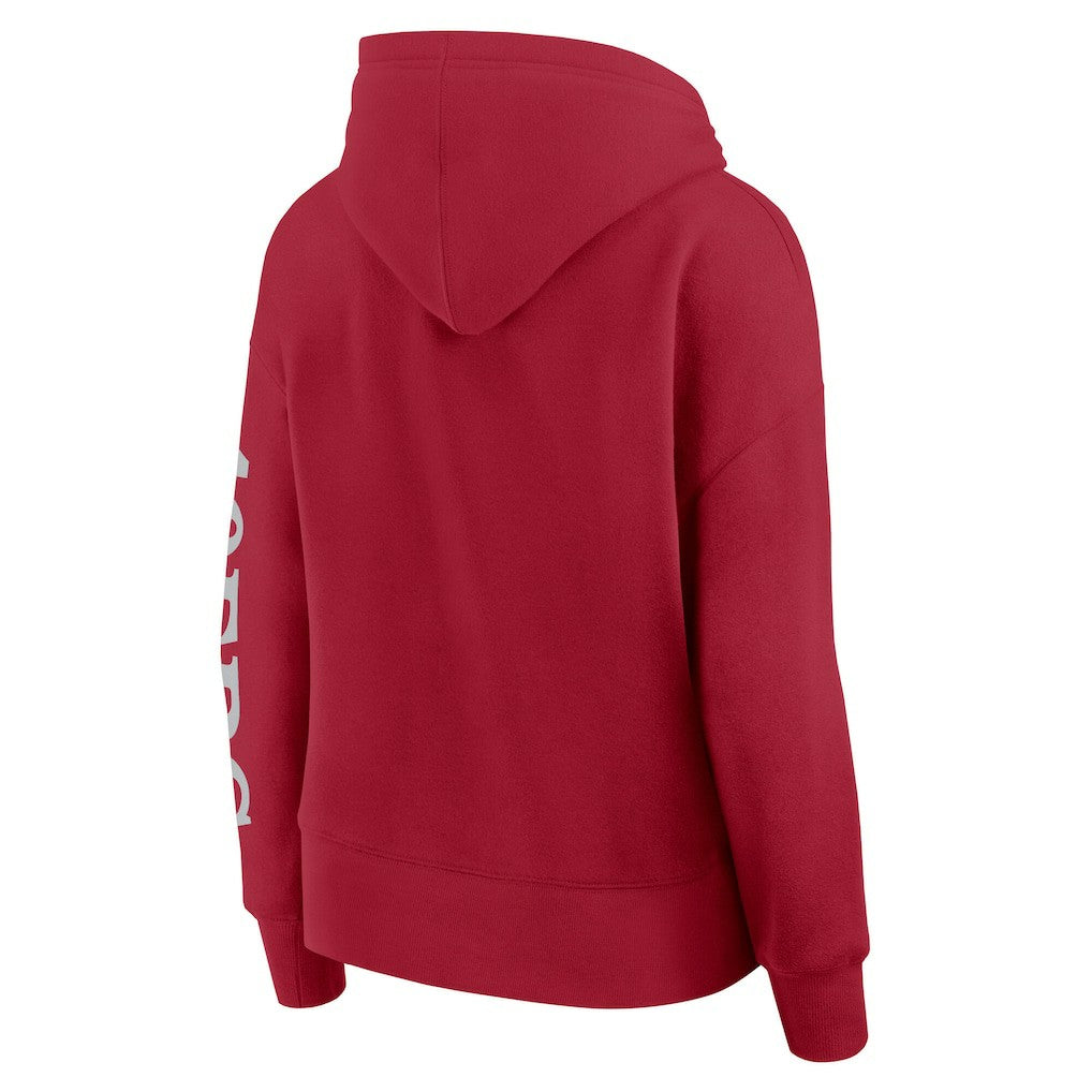 Fanatics San Francisco 49ers Women's Elements Next Pullover Hoodie Scarlet