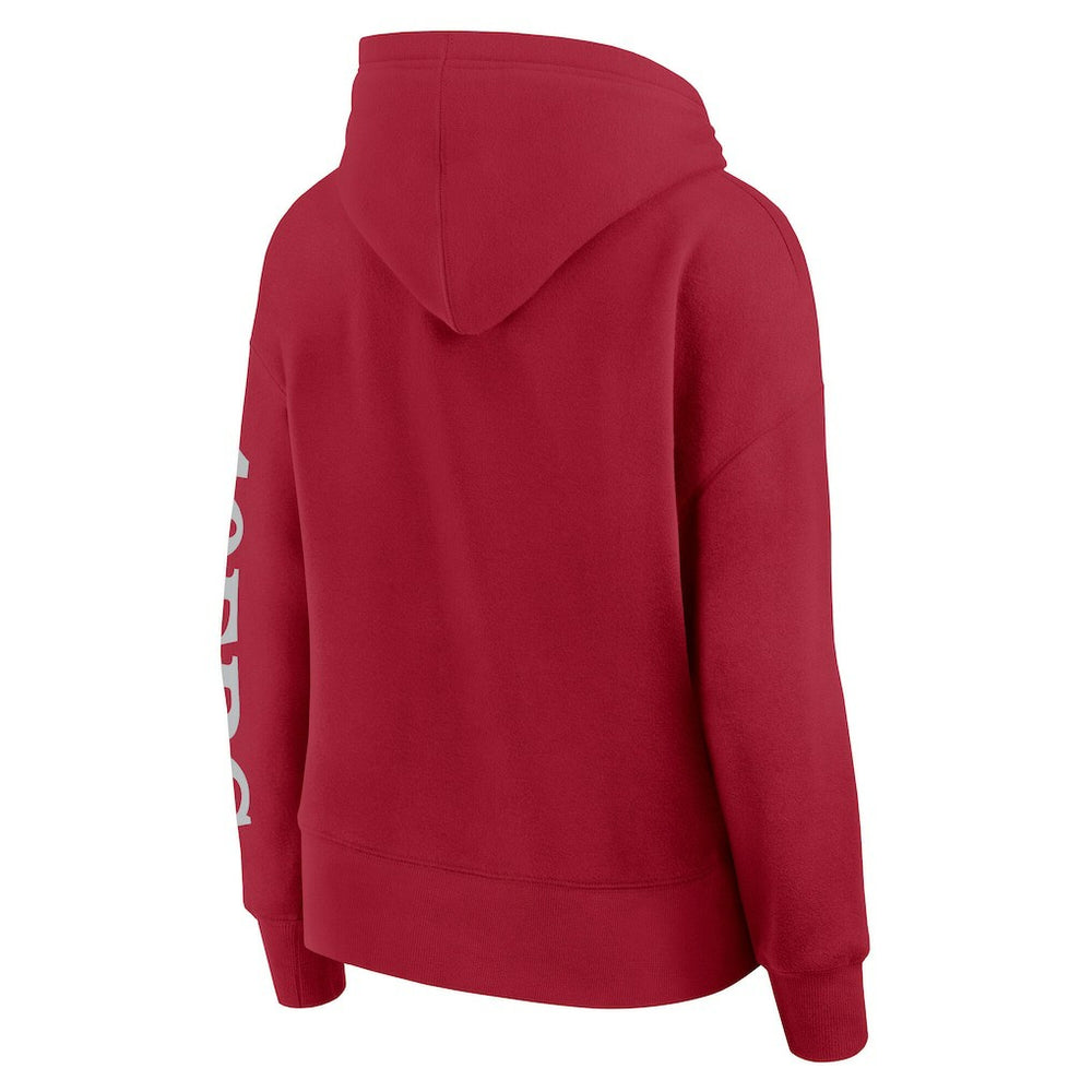 Fanatics San Francisco 49ers Women's Elements Next Pullover Hoodie Scarlet