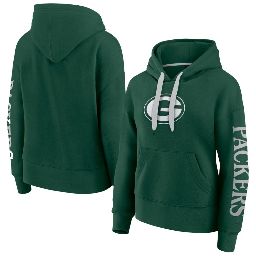 Fanatics Green Bay Packers Women's Elements Next Pullover Hoodie Green