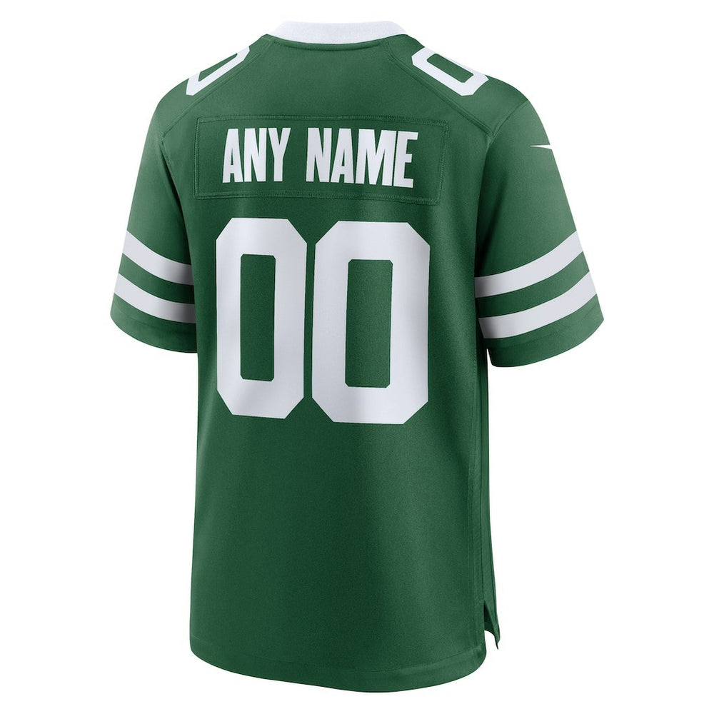 Nike New York Jets Custom Game Jersey Legacy Green