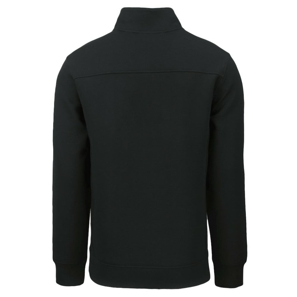 Baltimore Orioles Cutter & Buck Cooperstown Collection Roam Eco Recycled Quarter-Zip Pullover - Black - MLB Discount