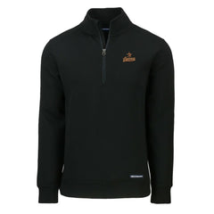 Houston Astros Cutter & Buck Cooperstown Collection Roam Eco Recycled Quarter-Zip Pullover - Black - MLB Discount