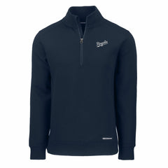 Kansas City Royals Cutter & Buck Cooperstown Collection Roam Eco Recycled Quarter-Zip Pullover - Navy - MLB on Sale