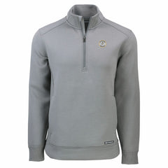 Milwaukee Brewers Cutter & Buck Cooperstown Collection Roam Eco Recycled Quarter-Zip Pullover - Gray - MLB Online