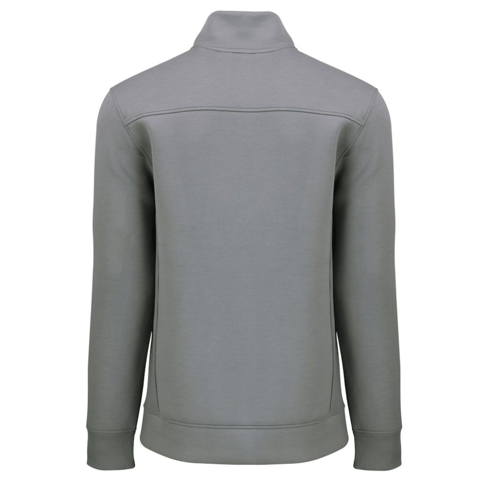Seattle Mariners Cutter & Buck Cooperstown Collection Roam Eco Recycled Quarter-Zip Pullover - Gray - MLB Lifestyle