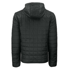 San Francisco Giants Cutter & Buck Cooperstown Collection Rainier Primaloft Eco Full-Zip Hooded Jacket - Black - MLB Lifestyle