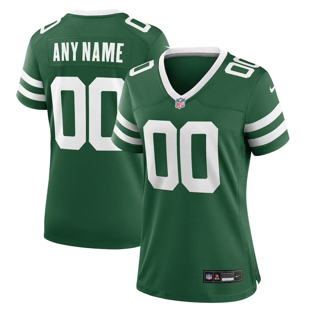 Nike New York Jets Women's Custom Game Jersey Legacy Green