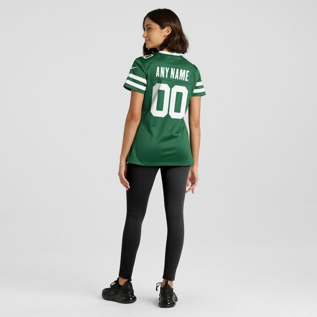 Nike New York Jets Women's Custom Game Jersey Legacy Green