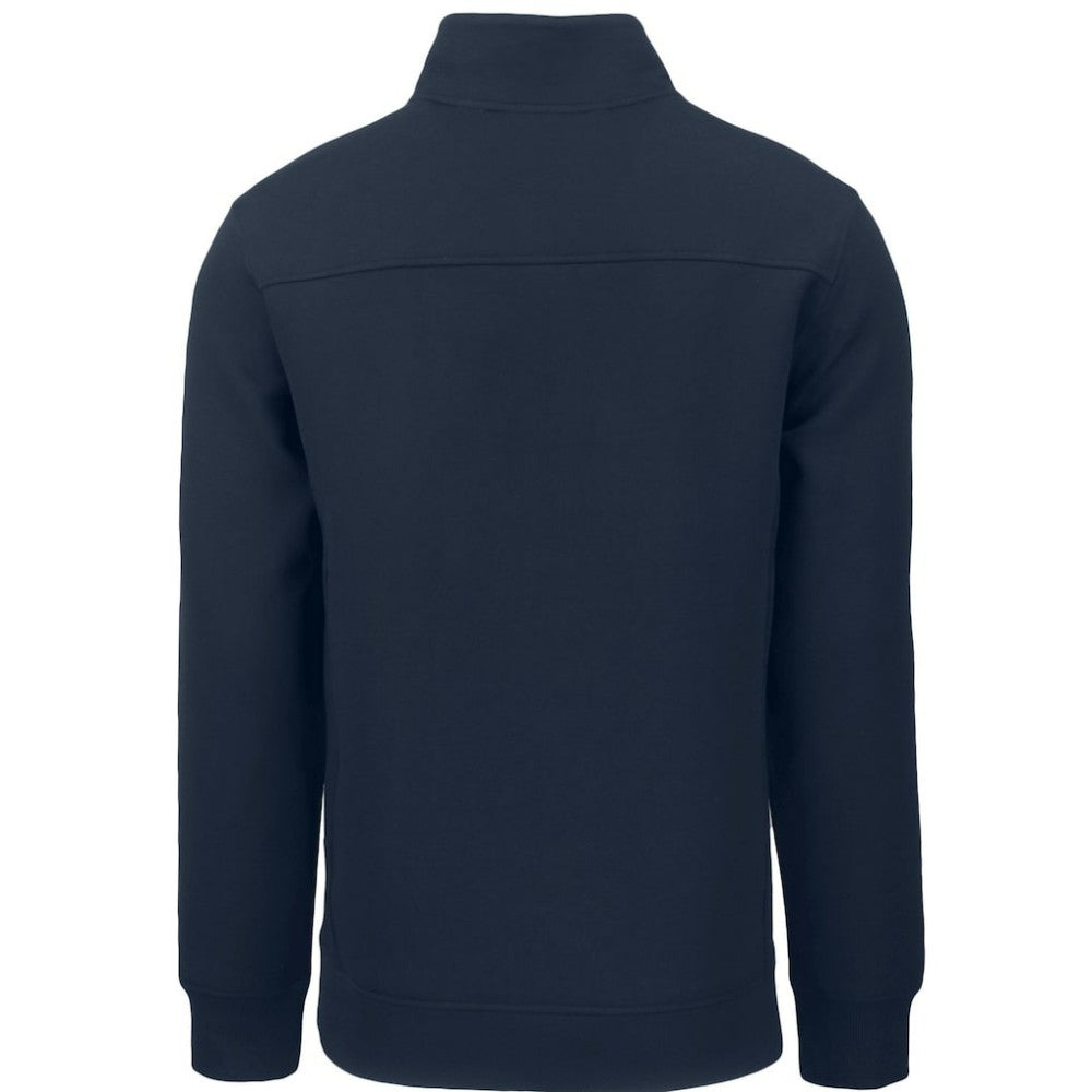 New York Yankees Cutter & Buck Roam Eco Recycled Quarter-Zip Pullover - Navy - MLB Lifestyle