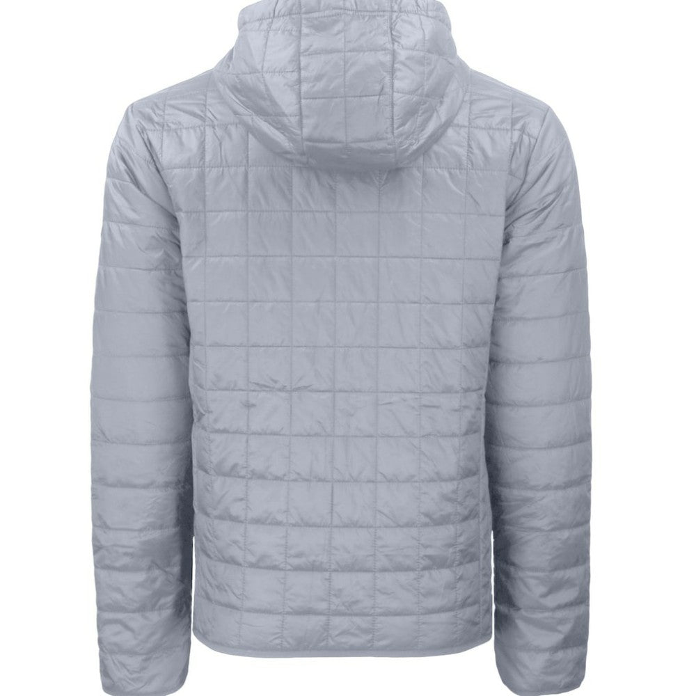 Detroit Tigers Cutter & Buck Rainier Primaloft Eco Full-Zip Hooded Jacket - Gray - MLB on Sale