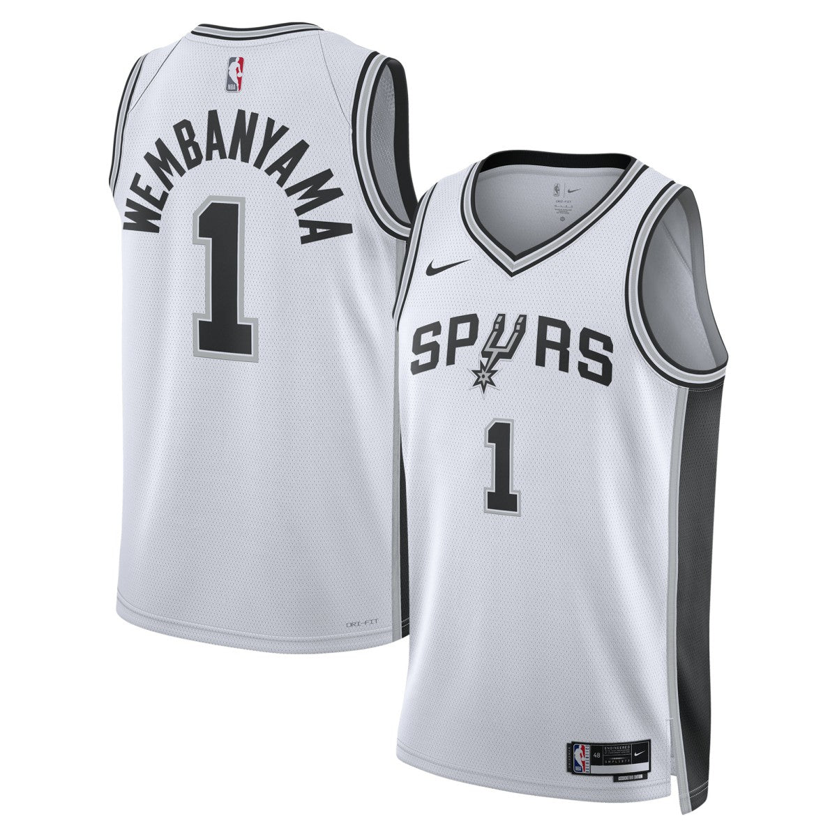 Victor Wembanyama San Antonio Spurs Unisex Swingman Jersey Association Edition White | Nike outlet