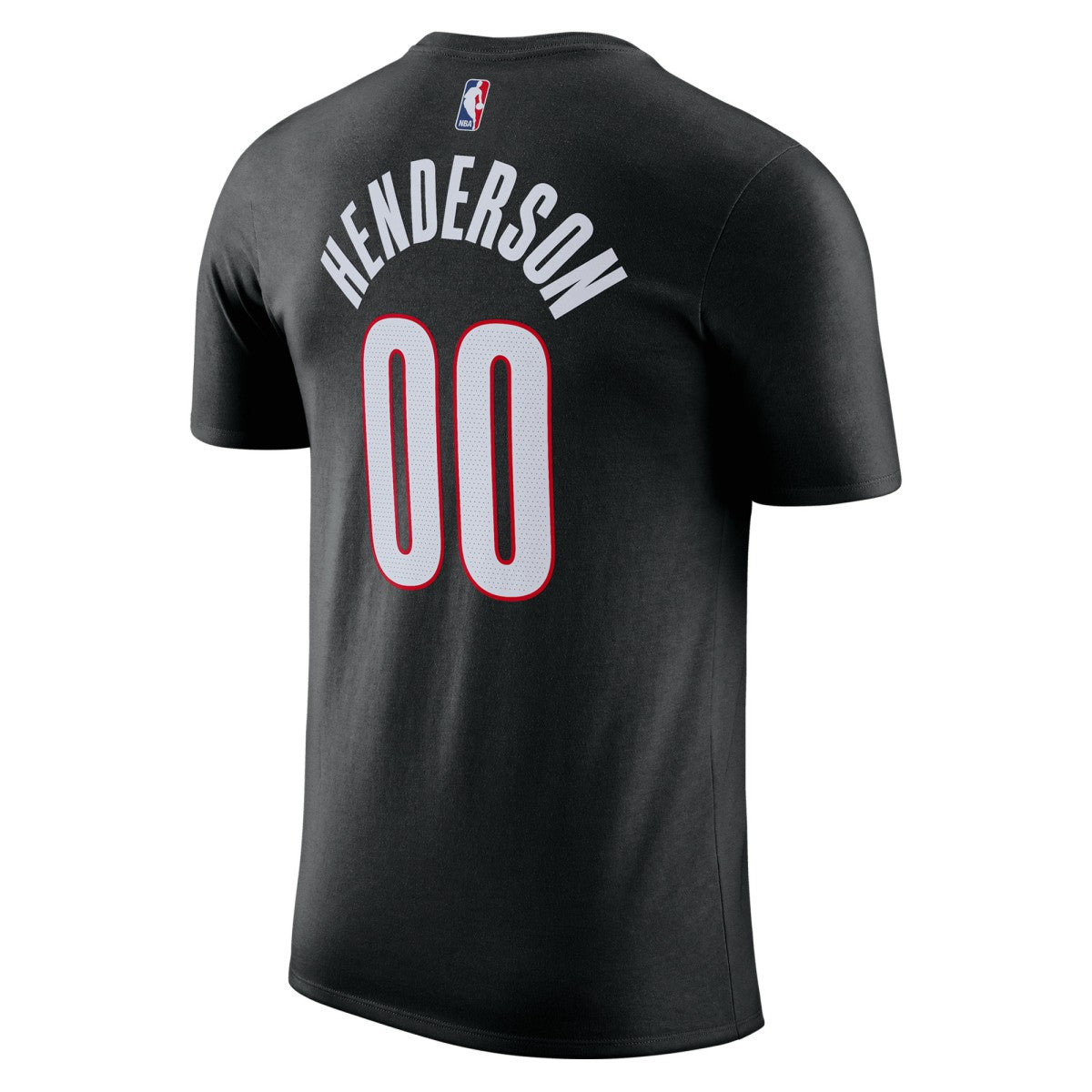 Scoot Henderson Portland Trail Blazers Icon Edition Name & Number T-Shirt Black | Nike for sale