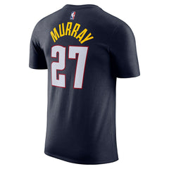 Jamal Murray Denver Nuggets Icon Edition Name & Number T-Shirt for sale Navy | Nike Lifestyle