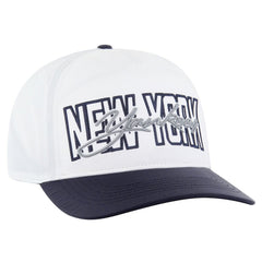 New York Yankees '47 Lineman Hitch Adjustable Hat - White - 47 brand Lifestyle