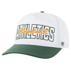 Athletics '47 Lineman Hitch Adjustable Hat - White - 47 brand Lifestyle