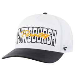 Pittsburgh Pirates '47 Lineman Hitch Adjustable Hat - White - 47 brand Lifestyle