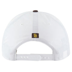 San Diego Padres '47 Lineman Hitch Adjustable Hat - White - 47 brand Lifestyle
