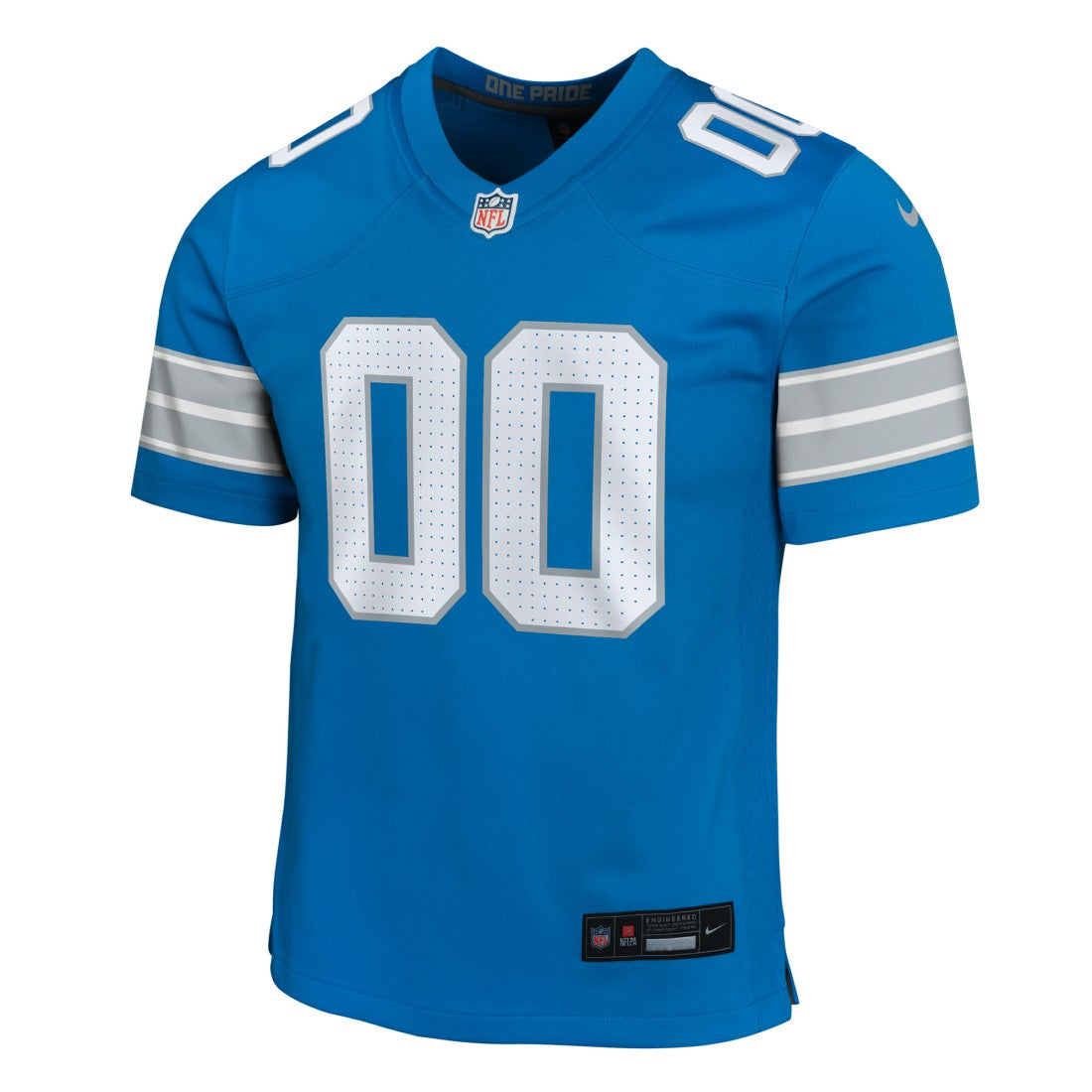 Nike Detroit Lions Youth Custom Game Jersey Blue