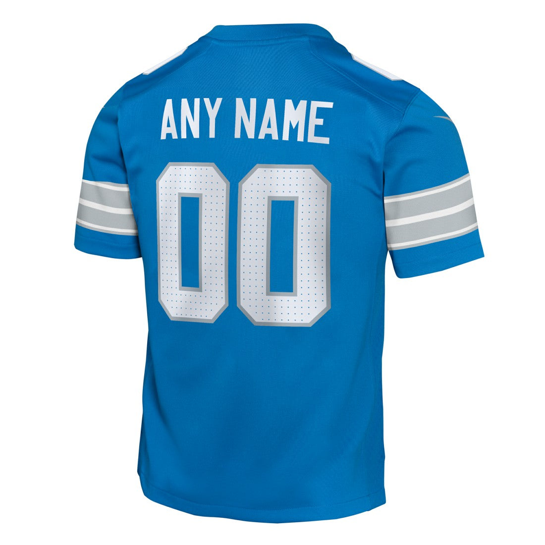 Nike Detroit Lions Youth Custom Game Jersey Blue