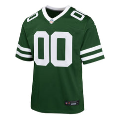 Nike New York Jets Youth Custom Game Jersey Legacy Green