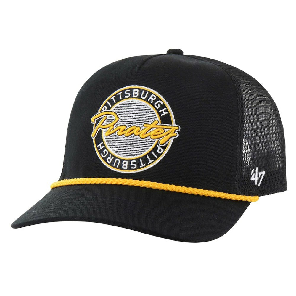 Pittsburgh Pirates '47 Promenade Hitch Adjustable Hat - Black - 47 brand Discount