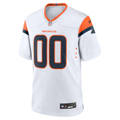 Nike Denver Broncos Mile High Collection Custom Game Jersey White