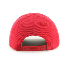 Philadelphia Phillies '47 Corduroy Hitch Adjustable Hat - Red - 47 brand Lifestyle
