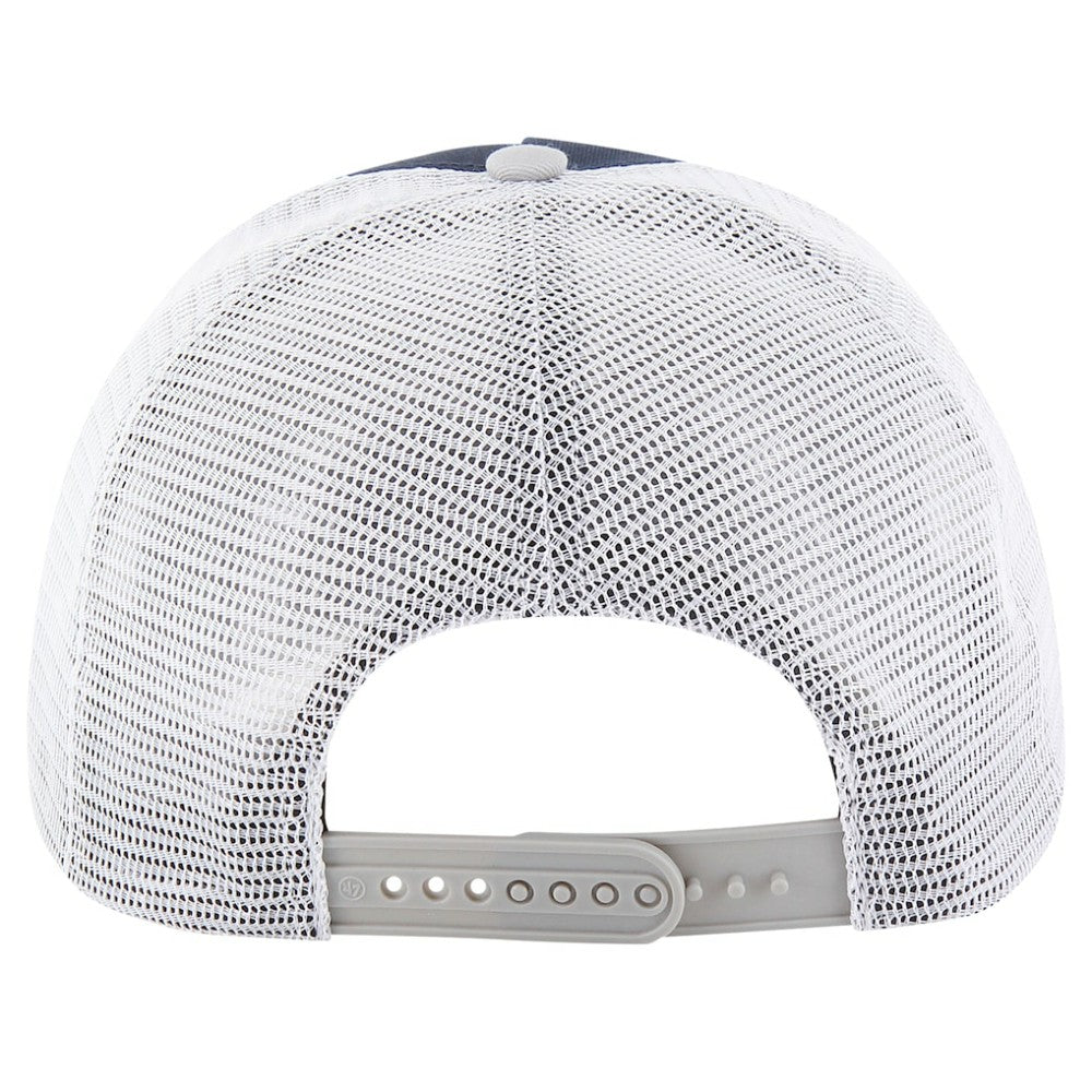 New York Yankees '47 Gridiron Super Stripe Relaxed Trucker Hitch Adjustable Hat - Navy - 47 brand Lifestyle