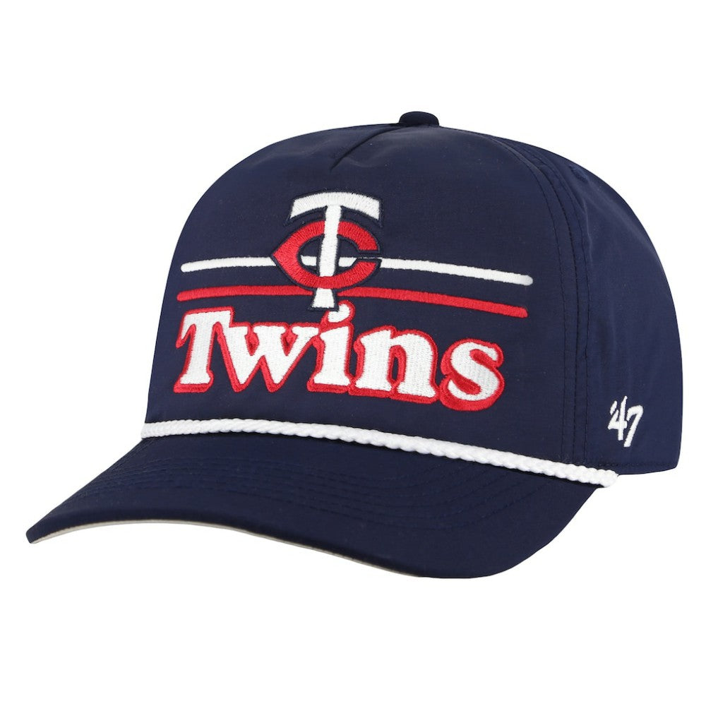 Minnesota Twins '47 Campscape Hitch Adjustable Hat - Navy - 47 brand Online