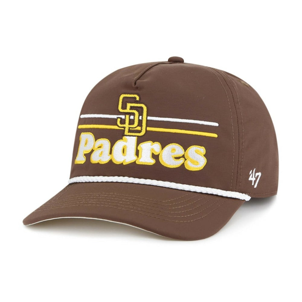 San Diego Padres '47 Campscape Hitch Adjustable Hat - Brown - 47 brand Discount