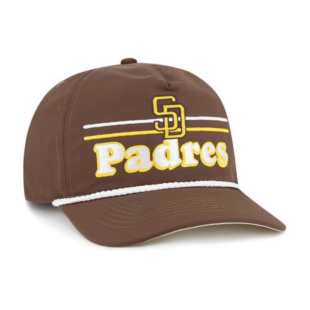 San Diego Padres '47 Campscape Hitch Adjustable Hat - Brown - 47 brand Discount