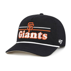 San Francisco Giants '47 Campscape Hitch Adjustable Hat - Black - 47 brand Lifestyle