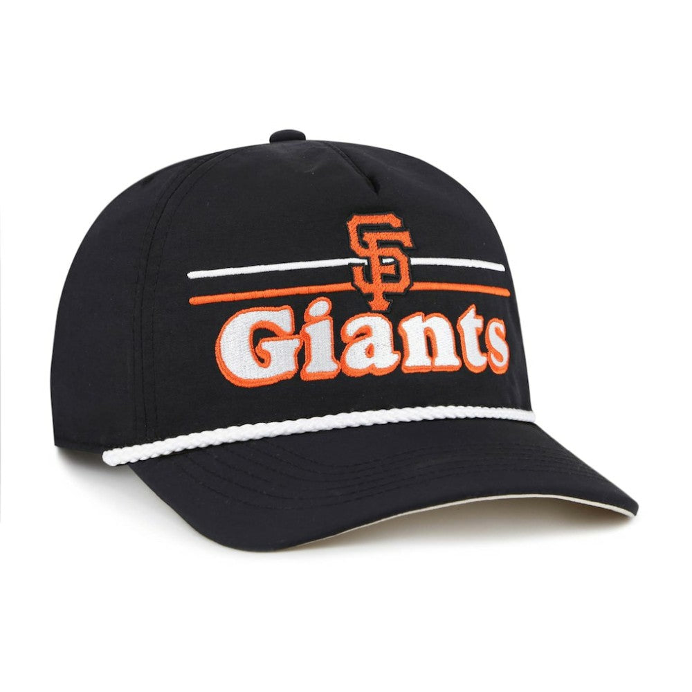 San Francisco Giants '47 Campscape Hitch Adjustable Hat - Black - 47 brand Lifestyle