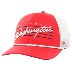 Washington Nationals '47 Downburst Trucker Adjustable Hat - Red - 47 brand Online