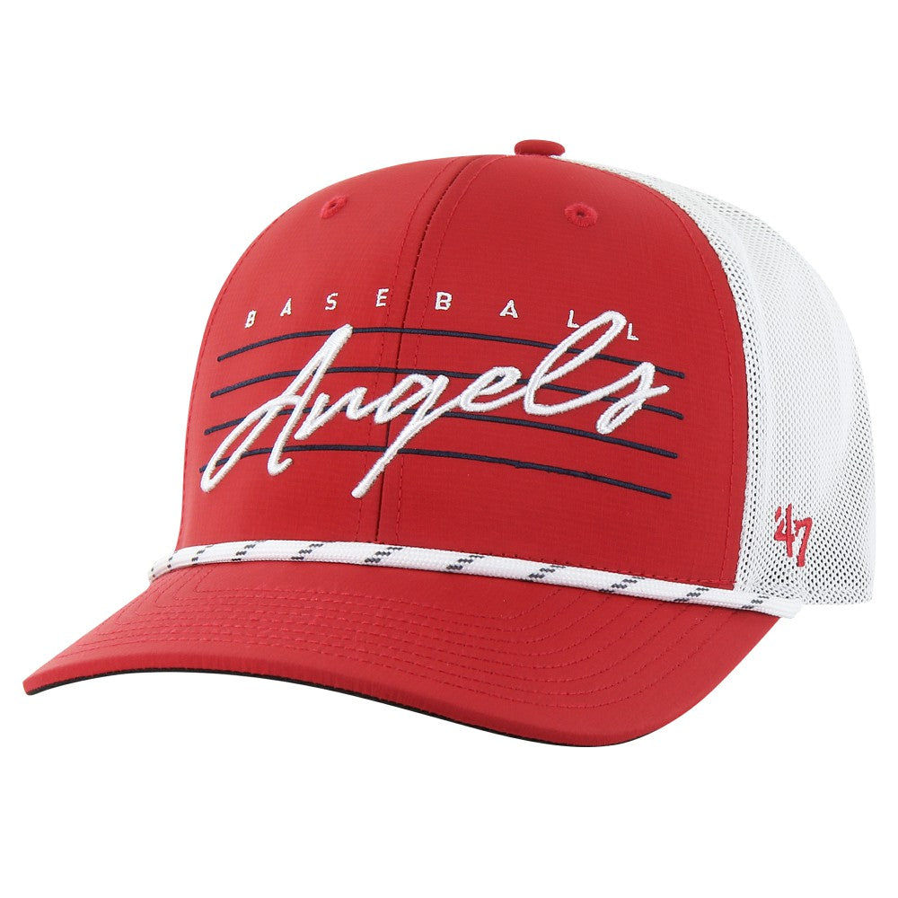 Los Angeles Angels '47 Downburst Trucker Adjustable Hat - Red - 47 brand Online