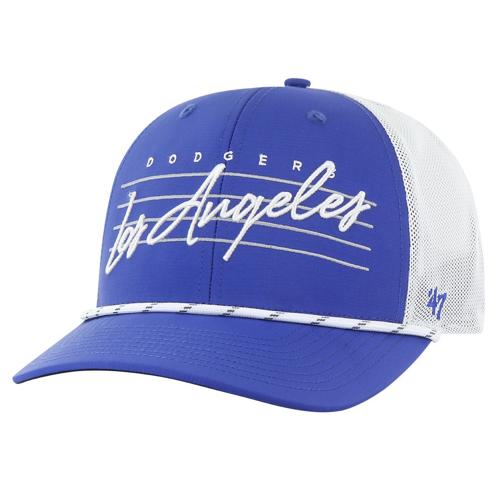 Los Angeles Dodgers '47 Downburst Trucker Adjustable Hat - Royal - 47 brand on Sale