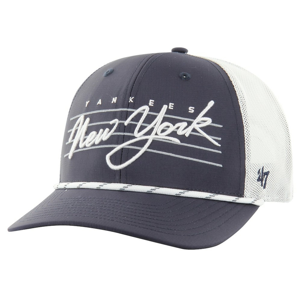 New York Yankees '47 Downburst Trucker Adjustable Hat - Navy - 47 brand Discount