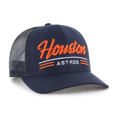 Houston Astros '47 Garner Trucker Adjustable Hat - Navy - 47 brand on Sale